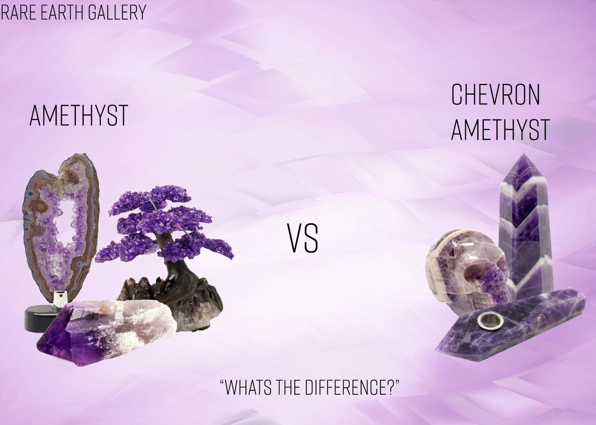 . Amethyst vs Chevron Amethyst 